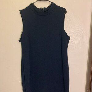 Navy Blue sharagano dress